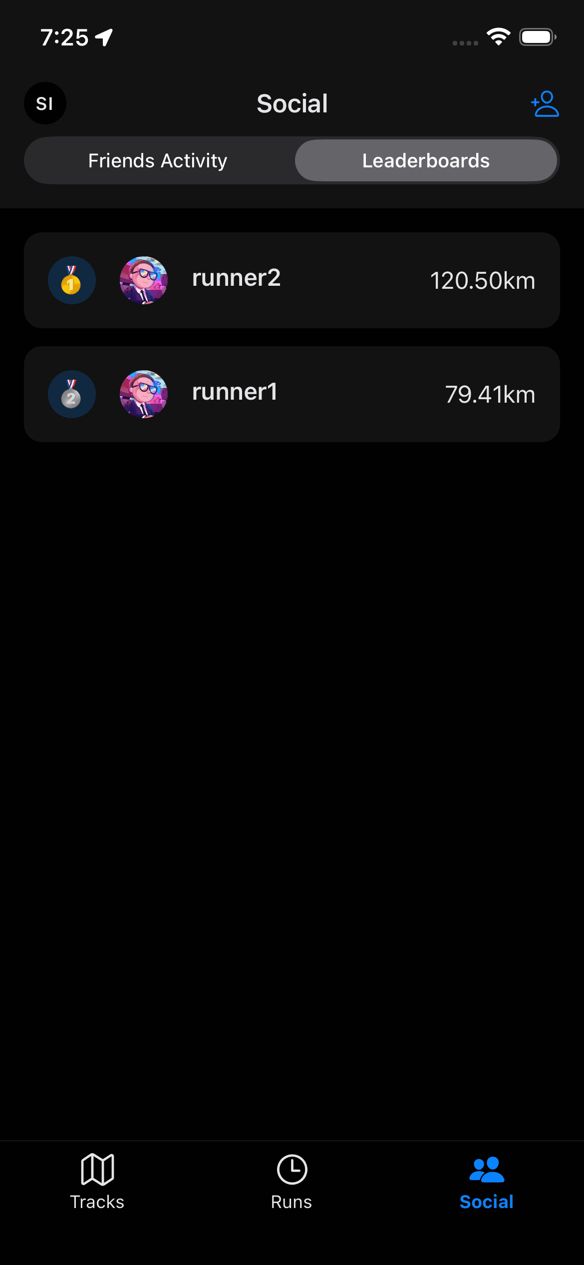 Leaderboard Page